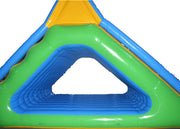 Challenge Inflatable Summit Express Climbing Walls With Slide / Water Park Equipment