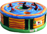 6 Player Human Giant Whack A Mole Inflatable with 3 Years Warranty