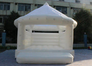Safety White Wedding Inflatable Jumping Bouncer House For Couples