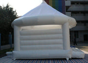 Safety White Wedding Inflatable Jumping Bouncer House For Couples