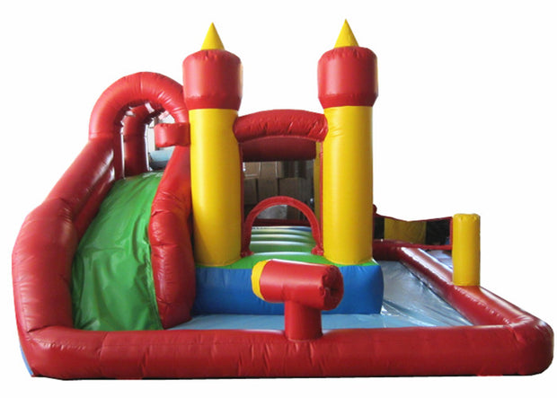 Cheap inflatable mini combo with pool inflatable simple combo pool game for kids under 6 years