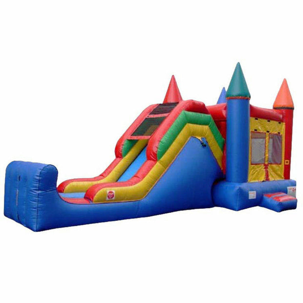 Lyons Colorful Big Customized Lyons toys inflatable bouncer slide catale for home use