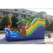 2020 new design cheap used inflatable colorful water slide for sale kids and adults