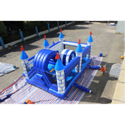 New Commercial PVC Tarpaulin Mini Bouncy Castle Inflatable jumping castles With bouncer slide for sale