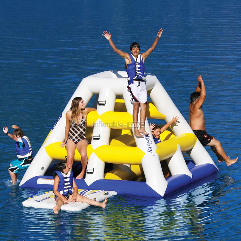 Inflatable Floating Jungle Gym,Inflatable Jumper Step