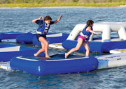 New Fun, Inflatable Water Floating Obstacle Course Game
